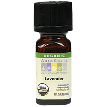 Aura Cacia Lavender Essential Oil for a lavender smelling aroma that soothes and relaxes..